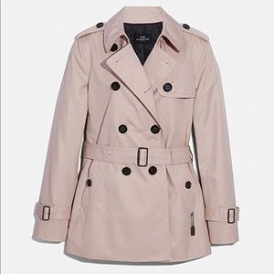 COACH Short trench coat